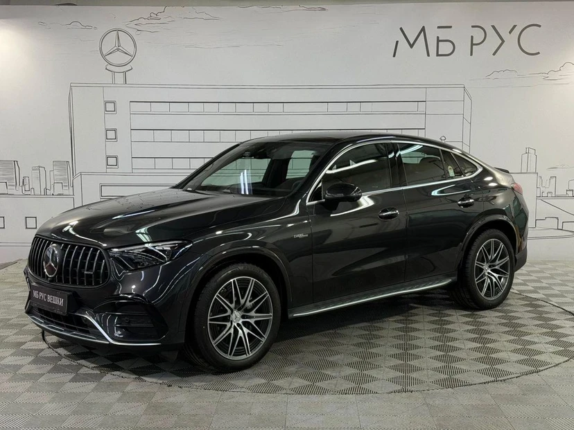 Автомобиль Mercedes-Benz GLC coupe AMG II поколение (C254) 2.0 AT 4WD (421 л.с.) AMG Серый 2025 с пробегом 51 км