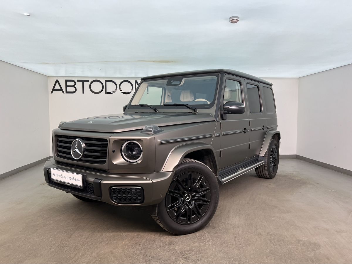 Mercedes-Benz G-Класс III (W463) [рестайлинг] G 450 3.0d AT 4Matic (367 л.с.) G 450 d AMG Line Серый 2024 с пробегом 21 100 км