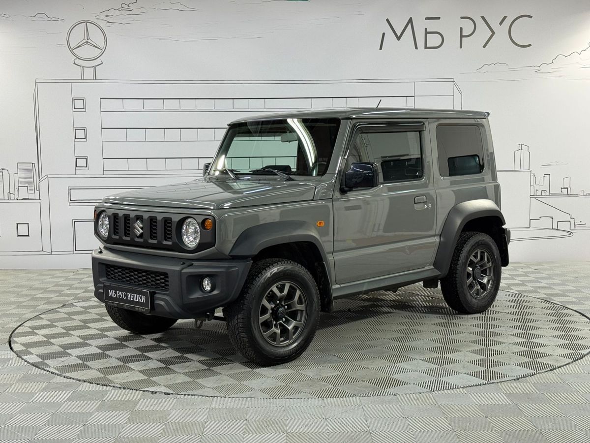 Автомобиль Suzuki Jimny IV поколение 1.5 AT 4WD (102 л.с.) GLX Серый 2021 с пробегом 50 063 км