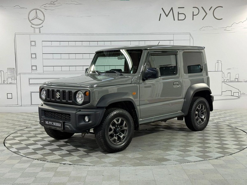 Автомобиль Suzuki Jimny IV поколение 1.5 AT 4WD (102 л.с.) GLX Серый 2021 с пробегом 50 063 км