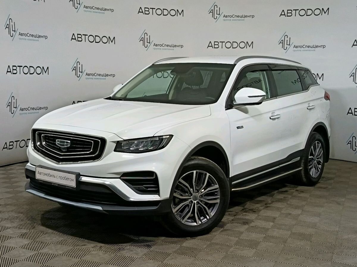 Автомобиль Geely Atlas Pro I поколение 1.5 AMT 4WD (177 л.с.) Luxury Белый 2023 с пробегом 90 933 км