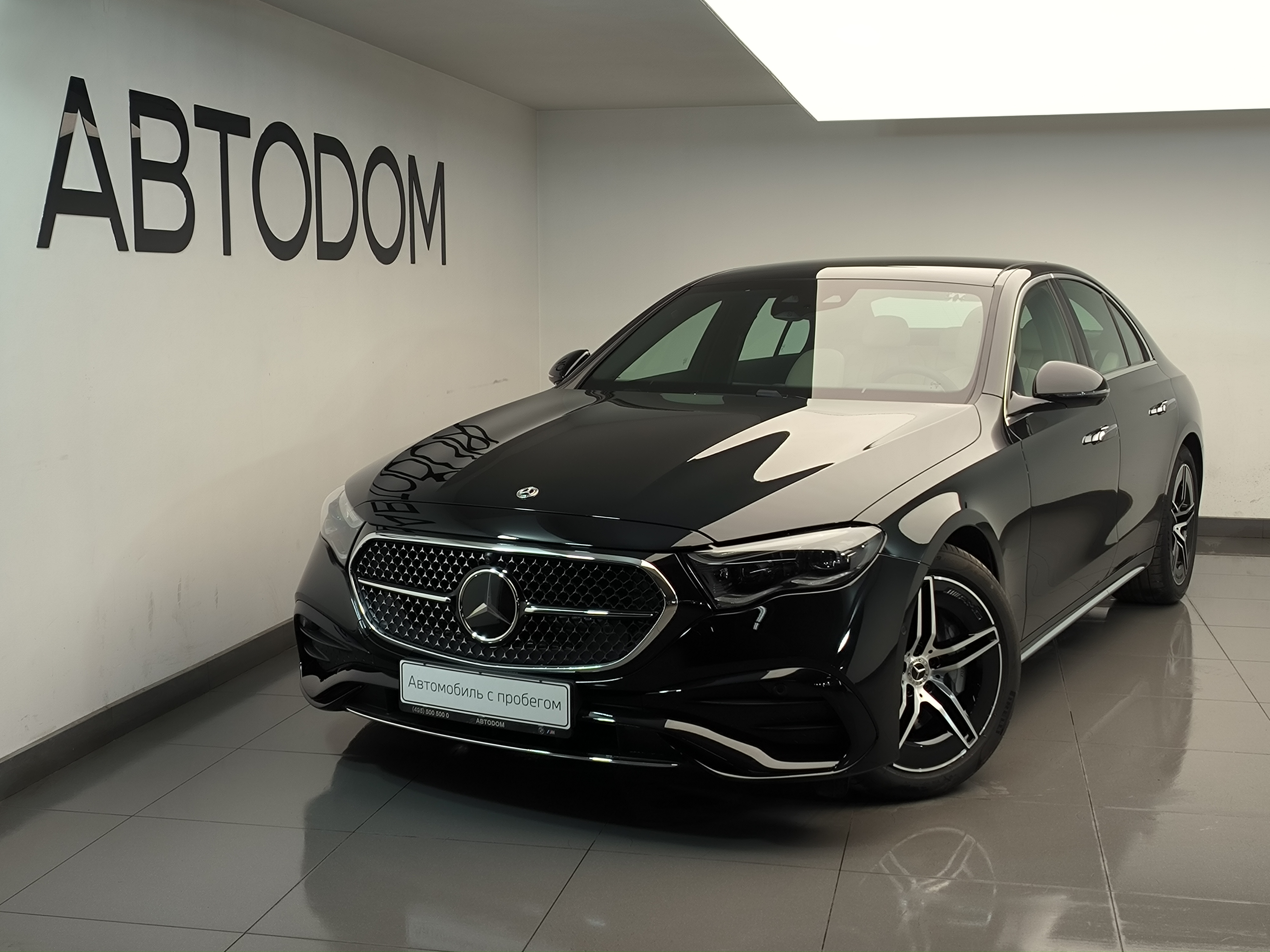 Автомобиль Mercedes-Benz E-Класс VI поколение (W214/S214) 2.0 AT 4Matic (258 л.с.) Base Чёрный 2025 