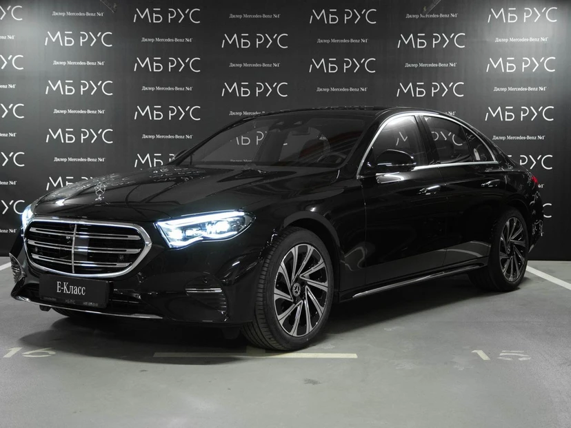 Mercedes-Benz E-Класс VI поколение (W214/S214) 2.0 AT 4Matic (258 л.с.) Exclusive Чёрный 2025