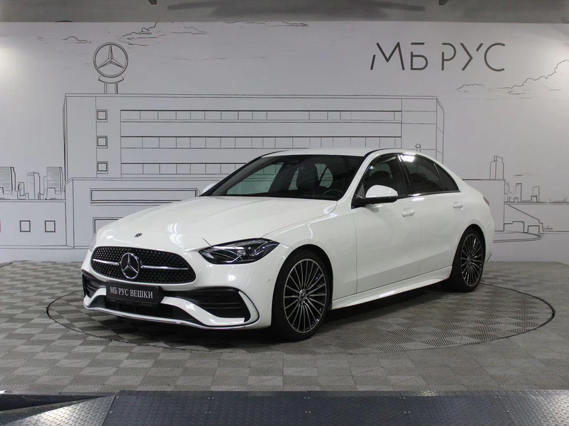 Mercedes-Benz C-Класс V поколение (W206/S206/C206) 180 1.5 AT (150 л.с.) Sport Белый 2021 с пробегом 37 657 км