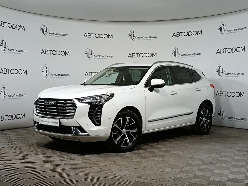 Автомобиль Haval Jolion I поколение 1.5 AMT 4WD (150 л.с.) Premium Белый 2022 с пробегом 72 578 км