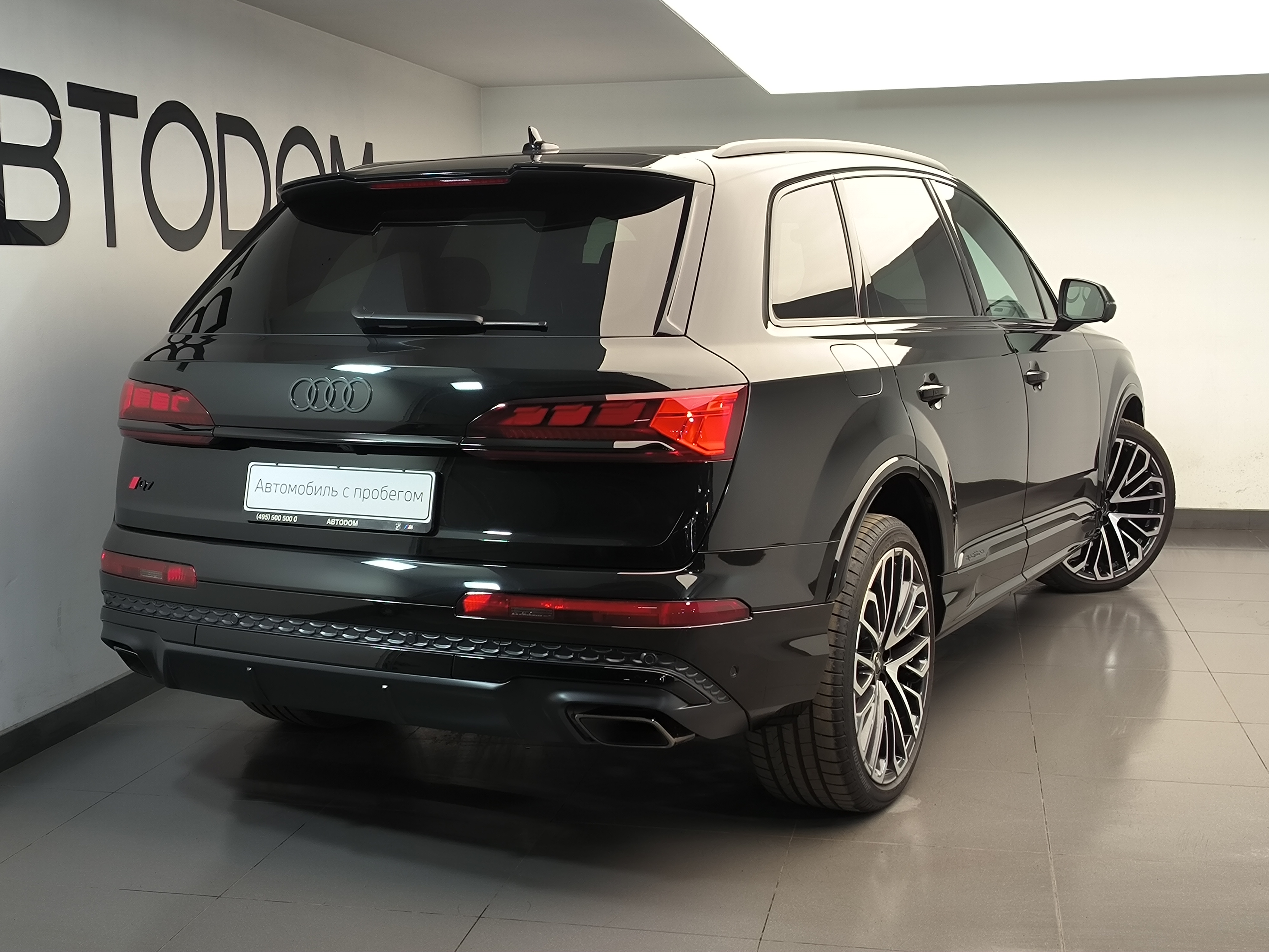 Автомобиль Audi Q7 II (4M) [2-й рестайлинг] 3.0d AT 4WD (286 л.с.) 50 TDI quattro tiptronic Чёрный 2024 