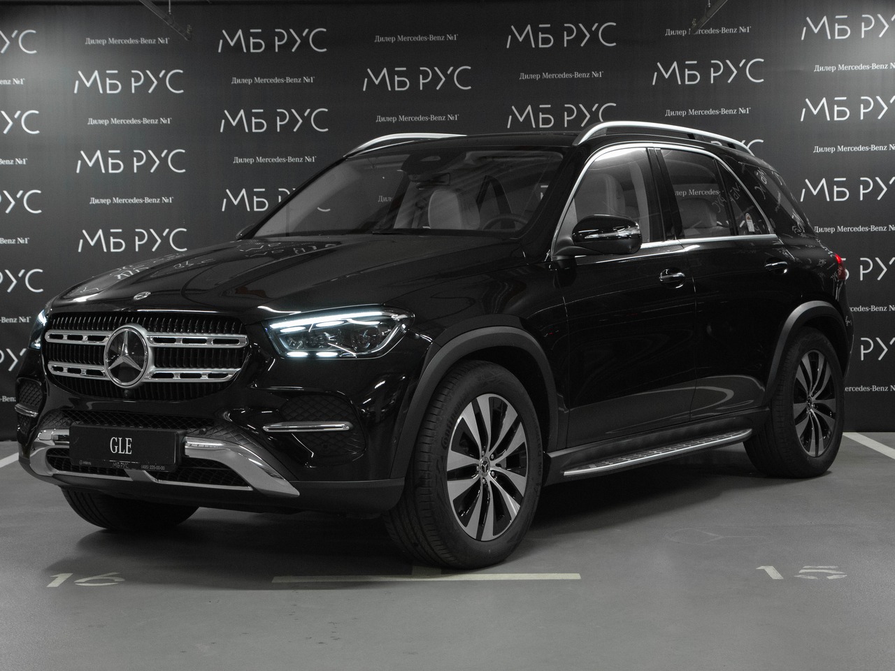 Mercedes-Benz GLE II (V167) [рестайлинг] 2.0 AT 4Matic (258 л.с.) Base Чёрный 2026 