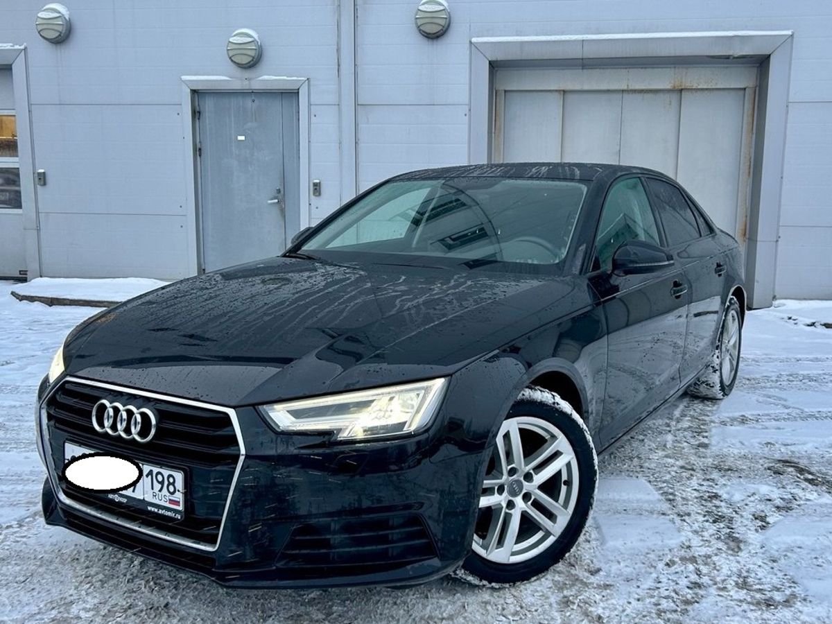Автомобиль Audi A4 V поколение (B9) 1.4 AMT (150 л.с.) Design Чёрный 2017 с пробегом 94 416 км