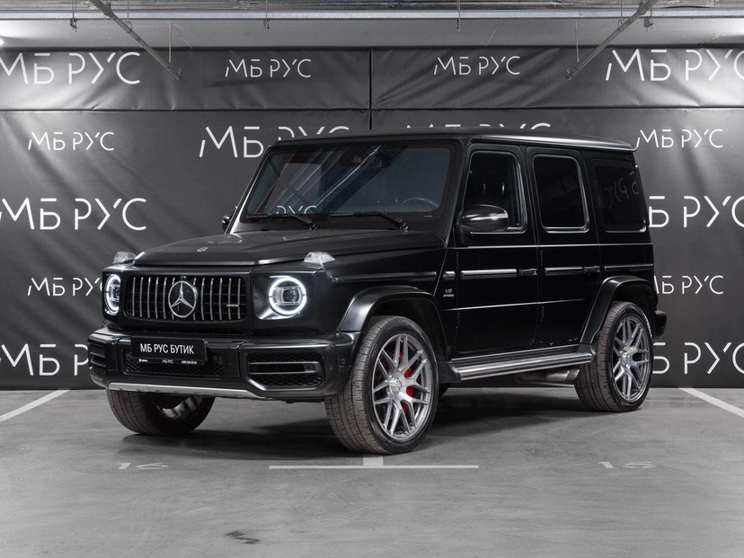 Автомобиль Mercedes-Benz G-Класс AMG II поколение (W463) 63 AMG 4.0 AT 4Matic (585 л.с.) AMG Чёрный 2020 с пробегом 68 000 км