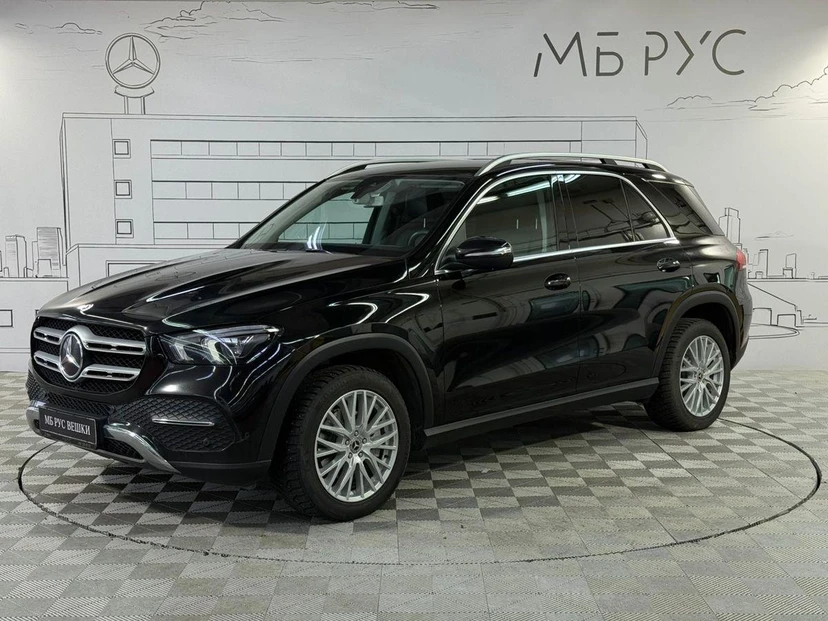 Автомобиль Mercedes-Benz GLE II поколение (V167) 300 2.0d AT 4Matic (245 л.с.) Premium Чёрный 2020 с пробегом 105 000 км