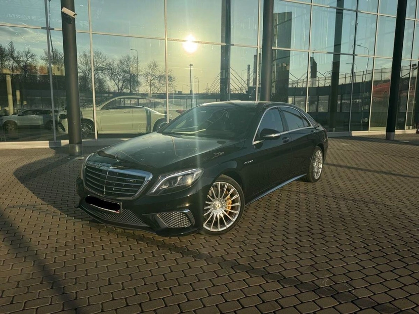 Автомобиль Mercedes-Benz S-Класс VI поколение (W222/C217) 4.7 AT 4WD (456 л.с.) Base Чёрный 2016 с пробегом 117 638 км