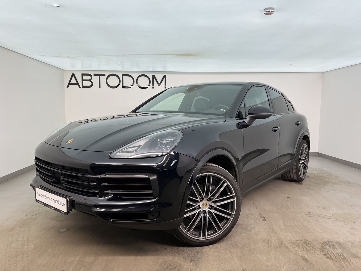 Автомобиль Porsche Cayenne III поколение 3.0 AT 4WD (340 л.с.) Base Чёрный 2019 с пробегом 74 250 км