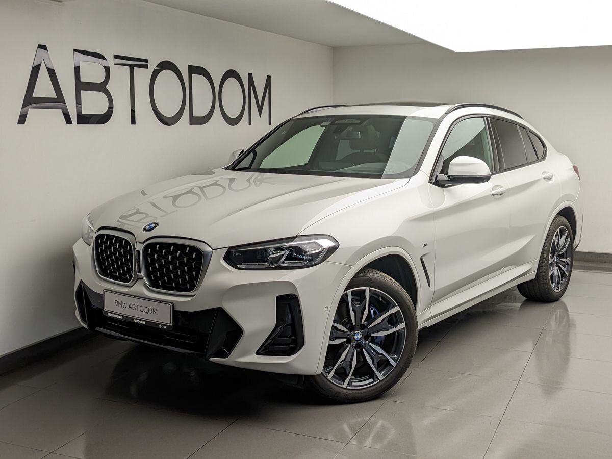 BMW X4 II (G02) [рестайлинг] 2.0d AT 4WD (190 л.с.) M Sport Pure Белый 2024 