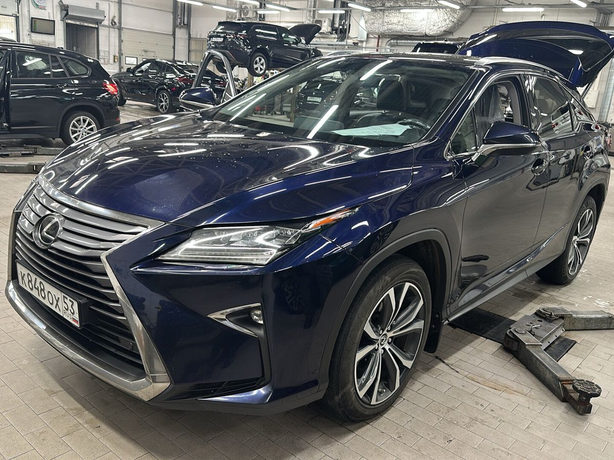 Lexus RX IV поколение 3.5 AT 4WD (300 л.с.) Premium Синий 2018 с пробегом 145 518 км