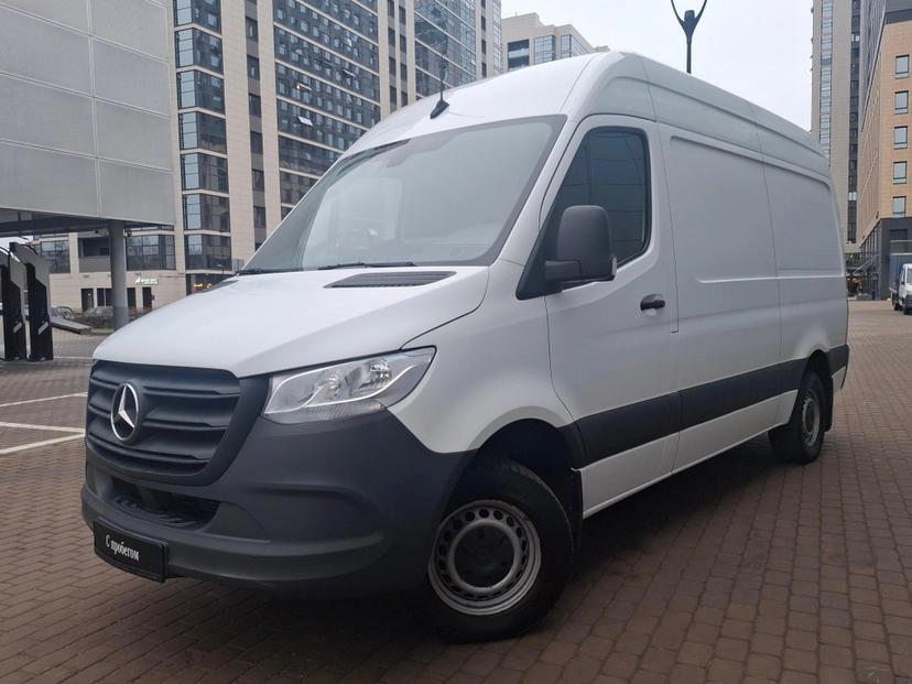 Коммерческий транспорт Mercedes-Benz Sprinter III поколение (W907/W910) 2.1d MT FWD L1H1 3.5т. (114 л.с.) Base Белый 2021 с пробегом 88 900 км