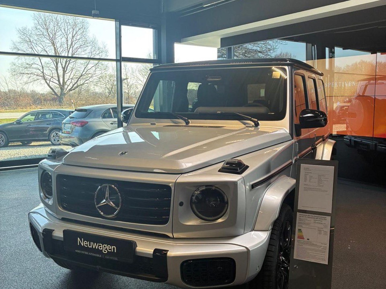 Автомобиль Mercedes-Benz G-Класс III (W463) [рестайлинг] G 450 3.0d AT 4Matic (367 л.с.) G 450 d Standard Серый 2025 