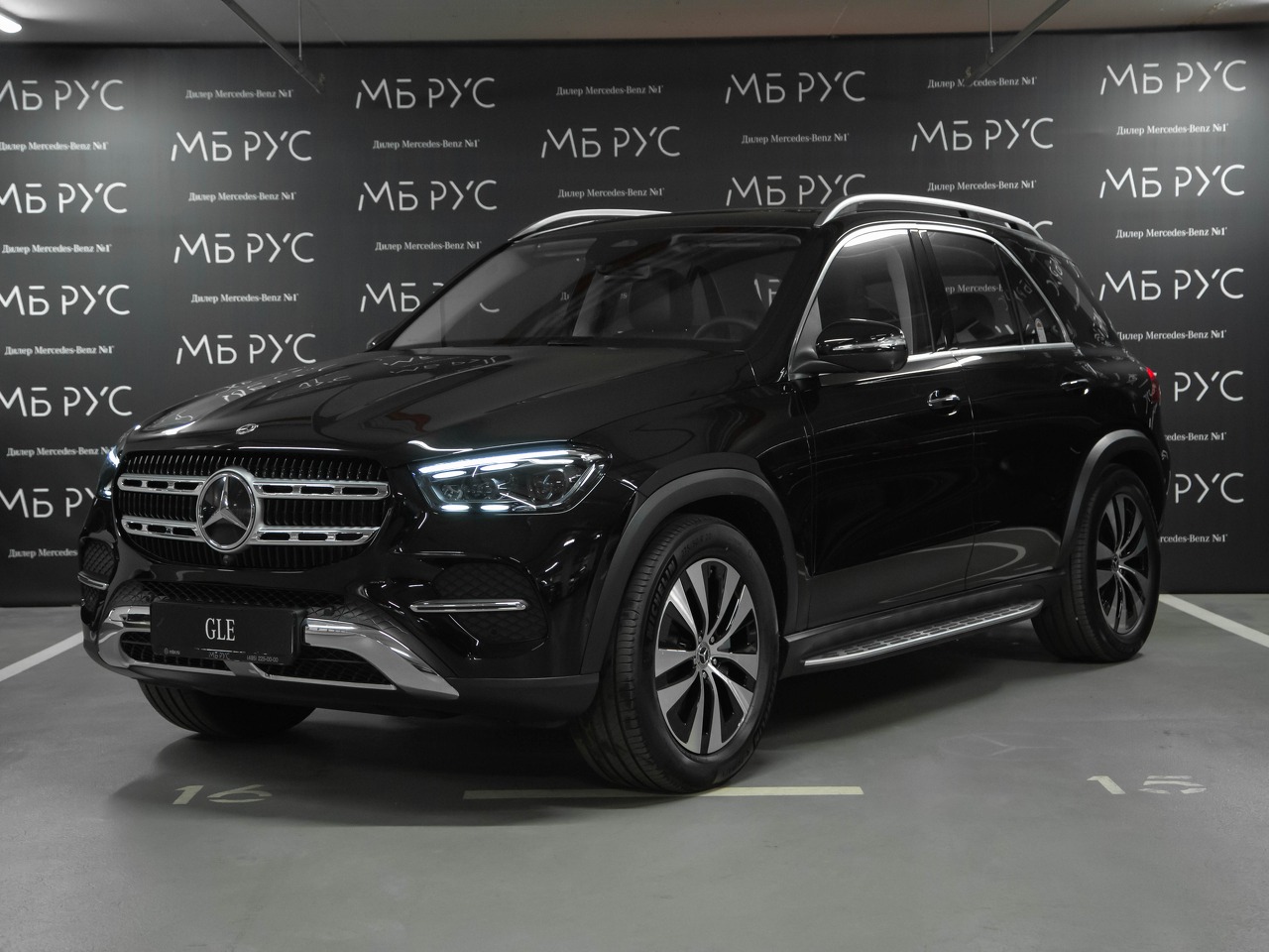 Mercedes-Benz GLE II (V167) [рестайлинг] 2.0 AT 4Matic (258 л.с.) Base Чёрный 2026 