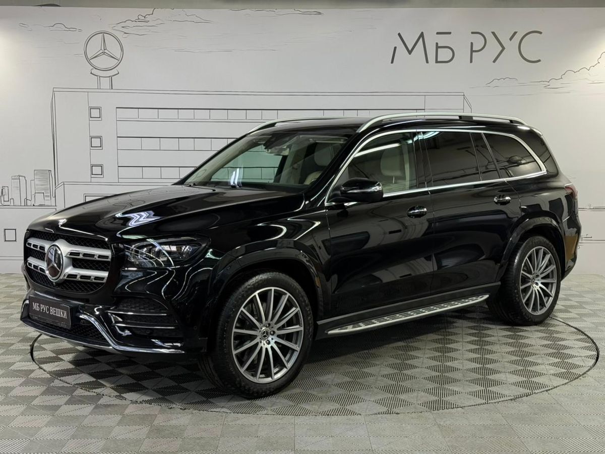 Автомобиль Mercedes-Benz GLS II поколение (X167) 400 2.9d AT 4Matic (330 л.с.) Luxury Чёрный 2019 с пробегом 36 833 км
