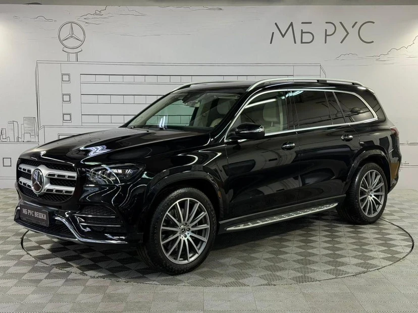 Автомобиль Mercedes-Benz GLS II поколение (X167) 400 2.9d AT 4Matic (330 л.с.) Luxury Чёрный 2019 с пробегом 36 833 км
