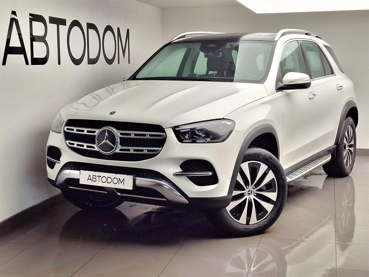 Mercedes-Benz GLE II (V167) [рестайлинг] 300 2.0d AT 4Matic (269 л.с.) Premium Белый 2025 