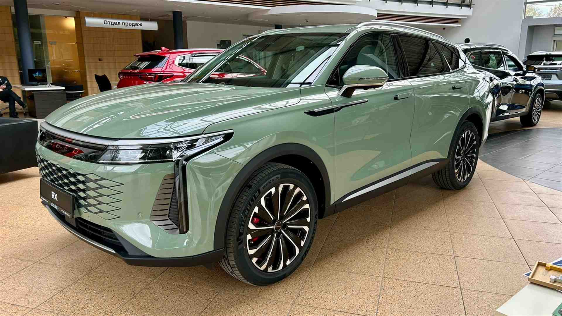 Автомобиль EXEED RX I поколение 2.0 AMT 4WD (249 л.с.) Flagship Зелёный 2025 