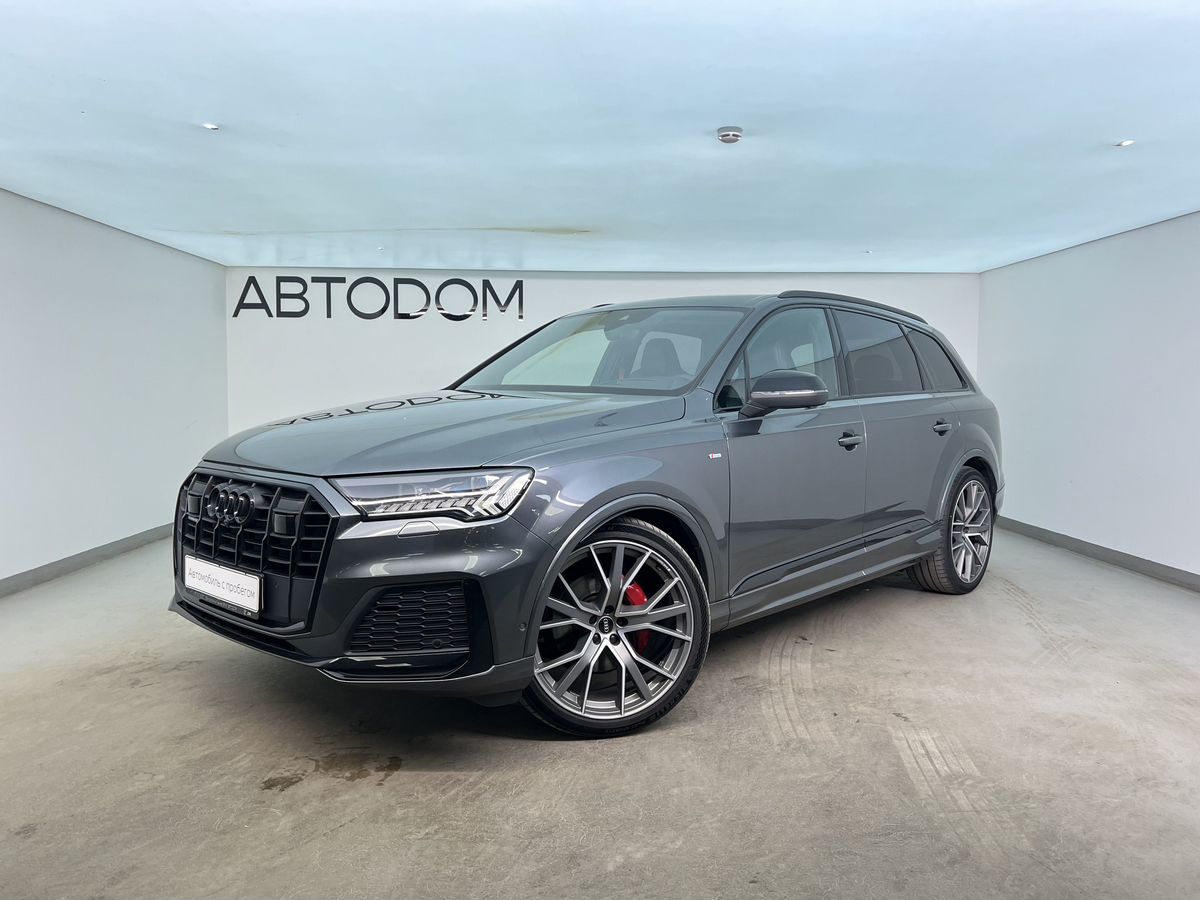 Audi Q7 II (4M) [рестайлинг] 3.0d AT 4WD (286 л.с.) Base Серый 2021 с пробегом 67 889 км