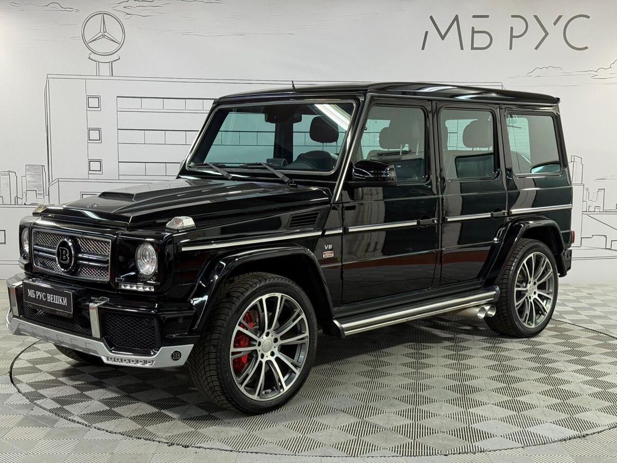 Автомобиль Mercedes-Benz G-Класс II (W463) [3-й рестайлинг] 500 5.5 AT 4Matic (388 л.с.) Base Чёрный 2013 с пробегом 107 960 км