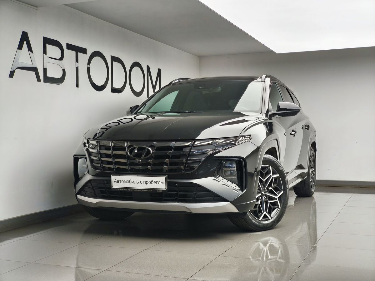 Hyundai Tucson IV поколение 2.0d AT 4WD (186 л.с.) N Line Prestige Чёрный 2022 с пробегом 56 518 км