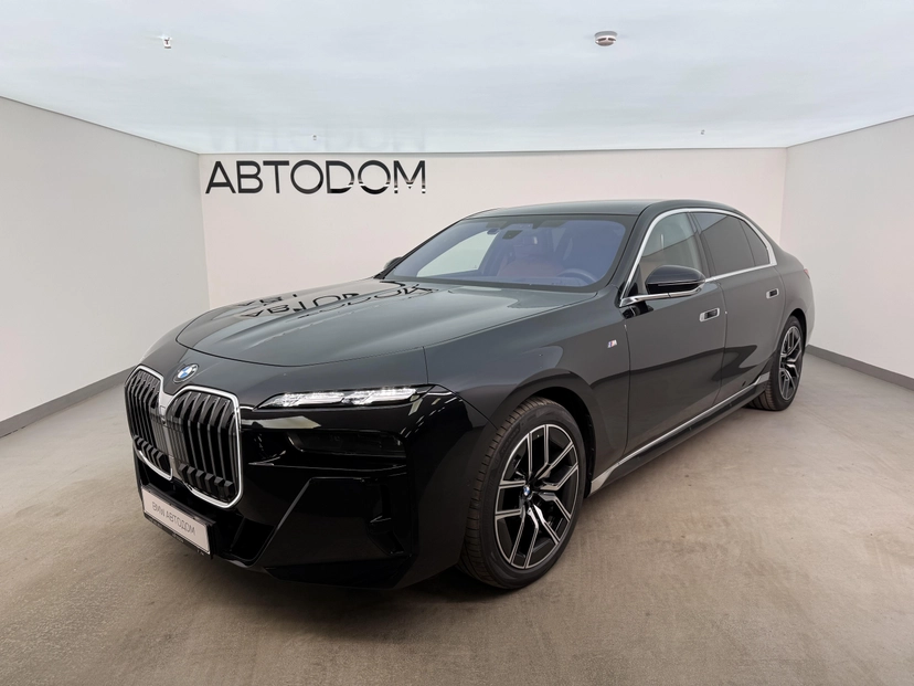 Автомобиль BMW 7 серии VII поколение (G70) 3.0d AT 4WD (286 л.с.) 740d xDrive Чёрный 2024 с пробегом 4 586 км