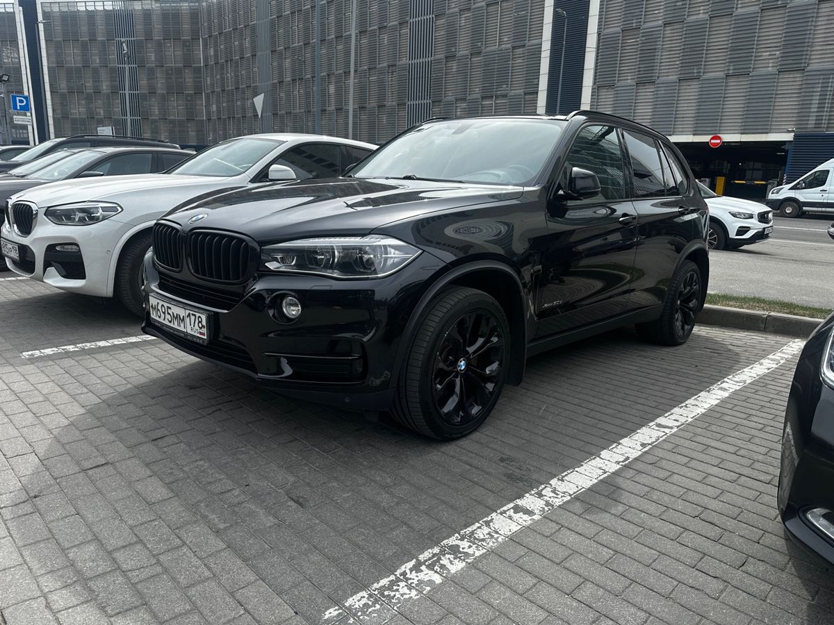 BMW X5 III поколение (F15) 3.0d AT 4WD (249 л.с.) Prestige Чёрный 2016 с пробегом 139 750 км