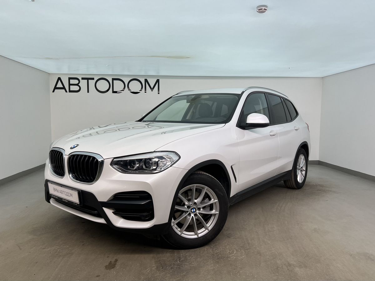 BMW X3 III поколение (G01) 2.0d AT 4WD (190 л.с.) Urban Белый 2021 с пробегом 54 500 км