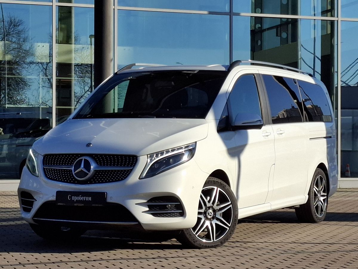 Mercedes-Benz V-Класс II поколение (W447) 250 2.1d AT 4Matic Long (190 л.с.) Avantgarde Белый 2019 с пробегом 82 115 км