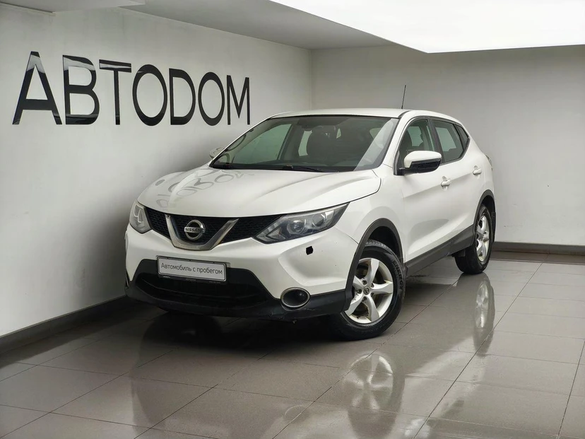 Nissan Qashqai II поколение 2.0 CVT (144 л.с.) SE Белый 2014 с пробегом 290 297 км