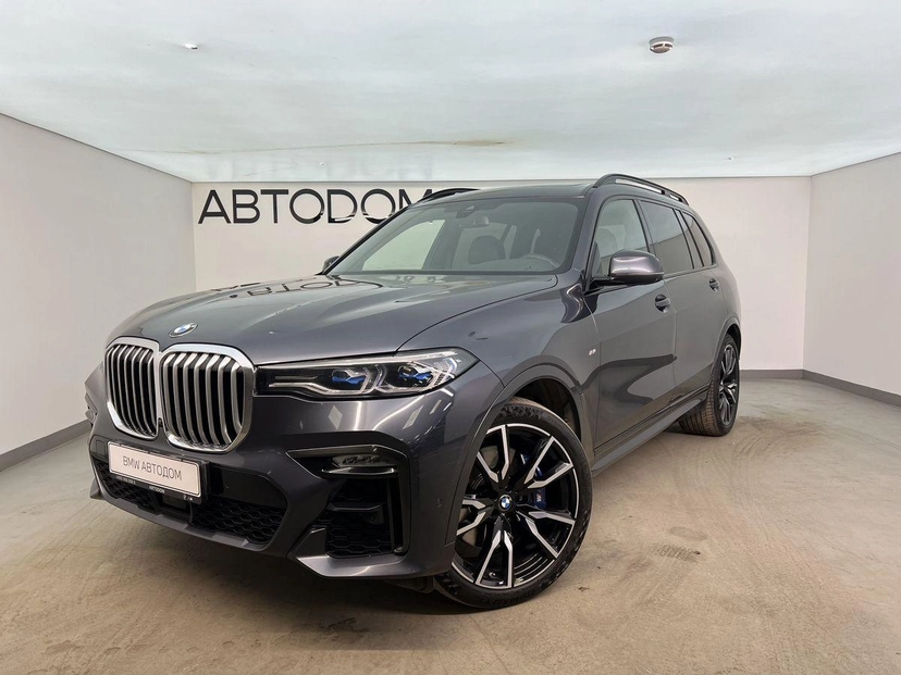 Автомобиль BMW X7 I поколение (G07) 3.0d AT 4WD (249 л.с.) M Sport Pro Серый 2020 с пробегом 94 456 км