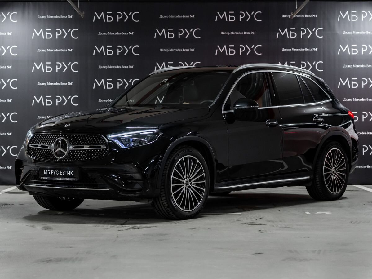 Автомобиль Mercedes-Benz GLC II поколение (X254) 2.0 AT 4Matic (258 л.с.) Base Чёрный 2025 с пробегом 10 900 км