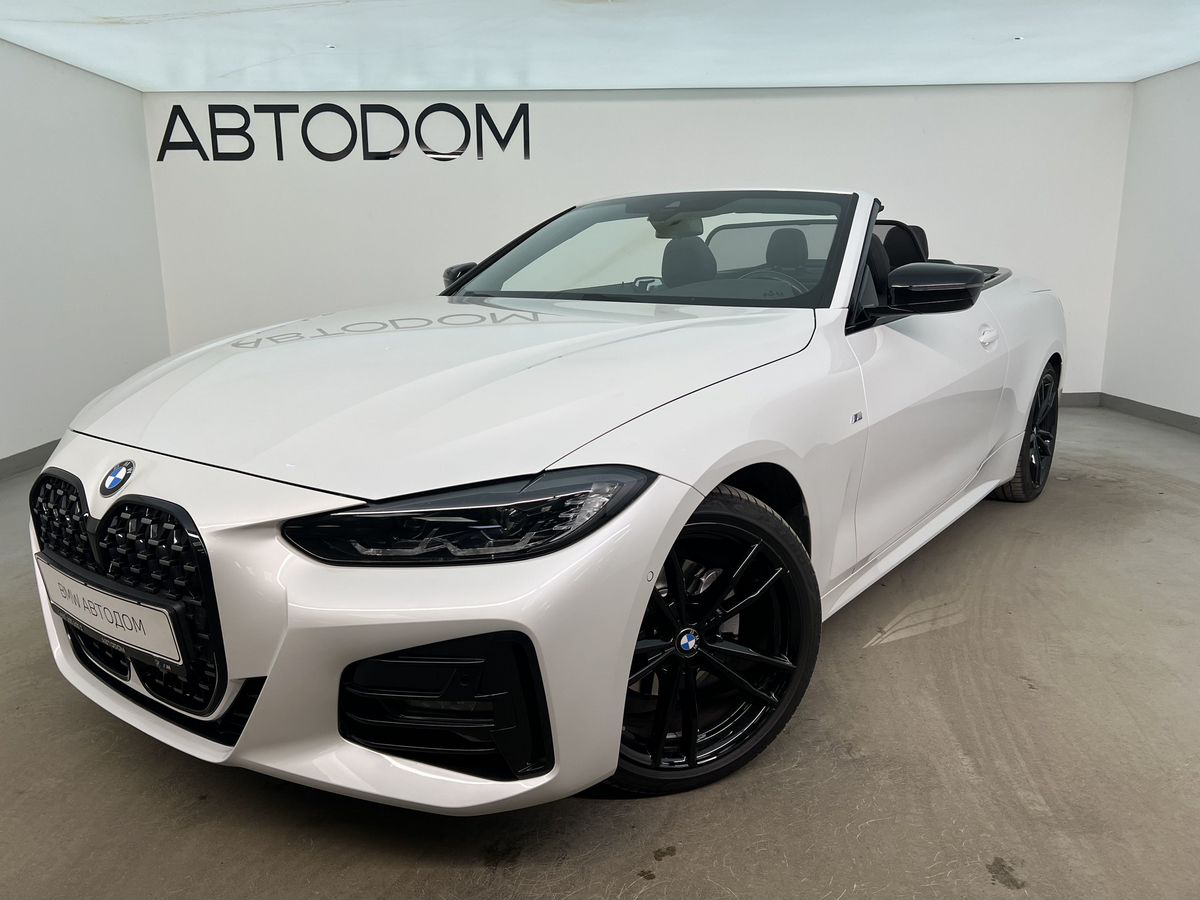 BMW 4 серии II поколение (G22/G23/G26) 420 2.0 AT (184 л.с.) M Sport Pure Белый 2021 с пробегом 26 747 км