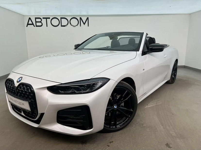 BMW 4 серии II поколение (G22/G23/G26) 420 2.0 AT (184 л.с.) M Sport Pure Белый 2021 с пробегом 26 747 км