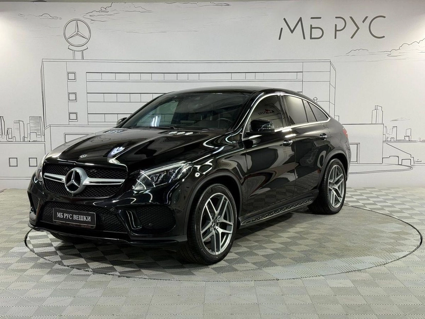 Автомобиль Mercedes-Benz GLE coupe I поколение (C292) 350 3.0d AT 4Matic (249 л.с.) Особая серия Чёрный 2017 с пробегом 167 060 км