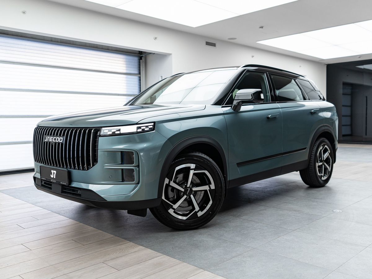 Автомобиль Jaecoo J7 I [рестайлинг] 1.6 AMT 4WD (186 л.с.) Supreme Серый 2025 