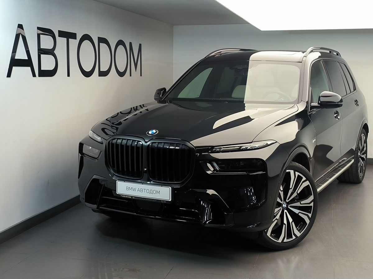 BMW X7 I (G07) [рестайлинг] 3.0 AT 4WD (381 л.с.) M Sport Pro Чёрный 2025 