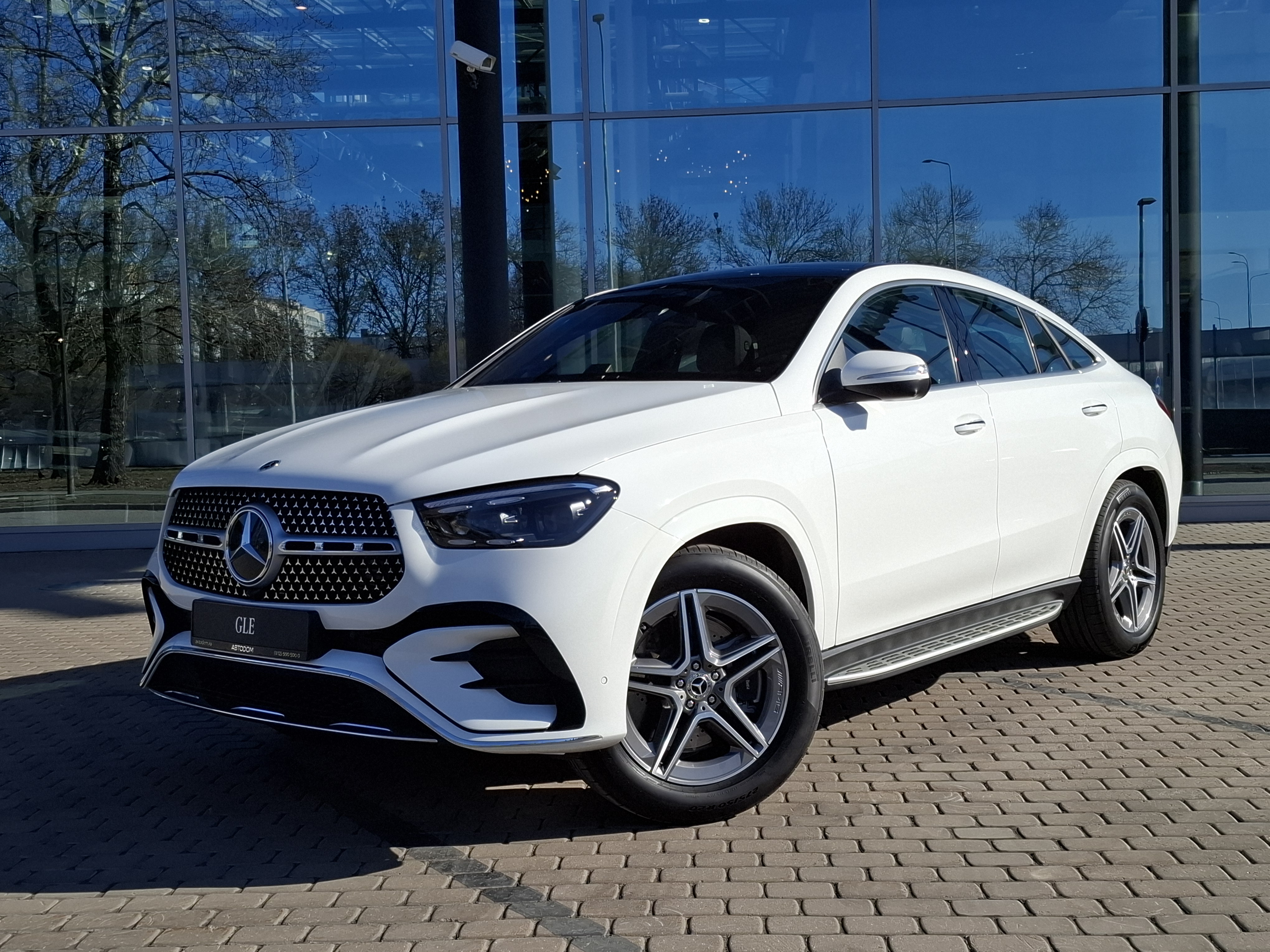 Mercedes-Benz GLE coupe II (C167) [рестайлинг] 3.0d AT 4Matic (367 л.с.) 450 d 4MATIC Белый 2025 