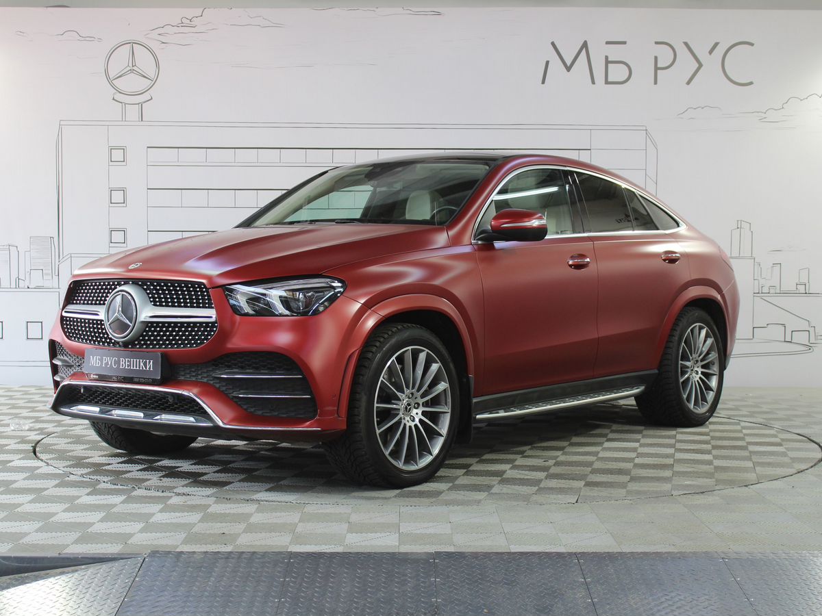 Mercedes-Benz GLE coupe II поколение (C167) 350 2.9d AT 4Matic (249 л.с.) Base Красный 2021 с пробегом 54 412 км