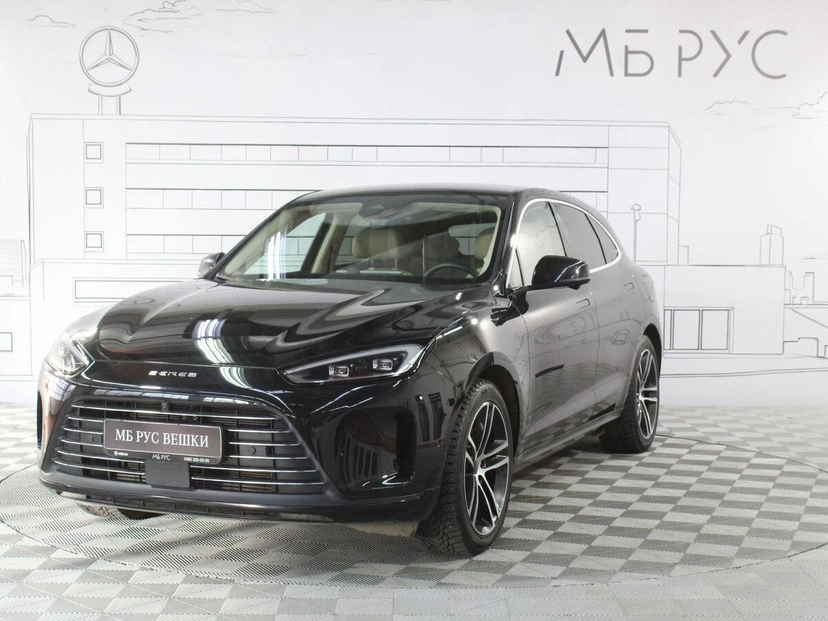 Автомобиль Seres M5 I поколение 1.5hyb AT 4WD (487 л.с.) Premium Чёрный 2024 с пробегом 21 864 км