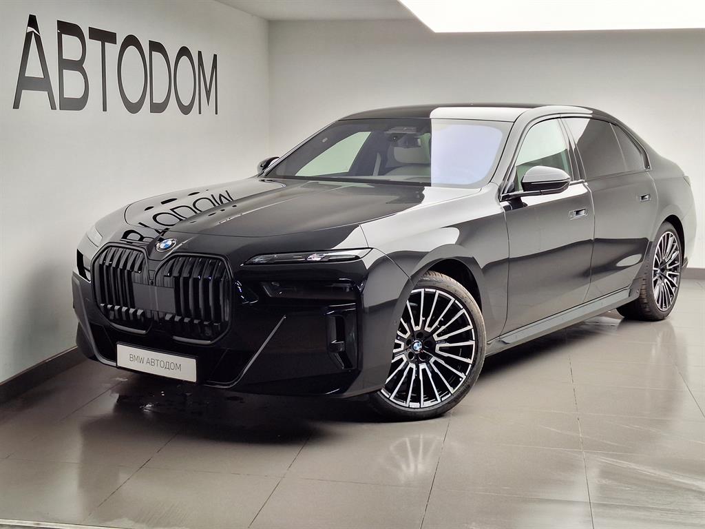 Автомобиль BMW 7 серии VII поколение (G70) 3.0d AT 4WD (286 л.с.) Base Чёрный 2025 