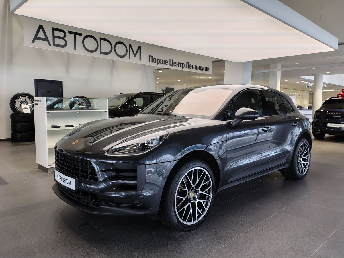 Автомобиль Porsche Macan I [рестайлинг] 2.0 AMT 4WD (252 л.с.) Base Серый 2021 с пробегом 40 045 км