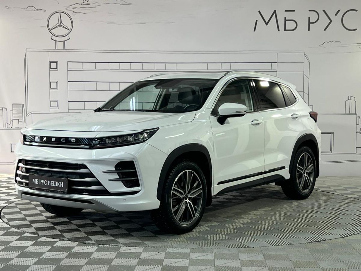 Автомобиль EXEED LX I [рестайлинг] 1.5 CVT (147 л.с.) Prestige Белый 2022 с пробегом 31 250 км