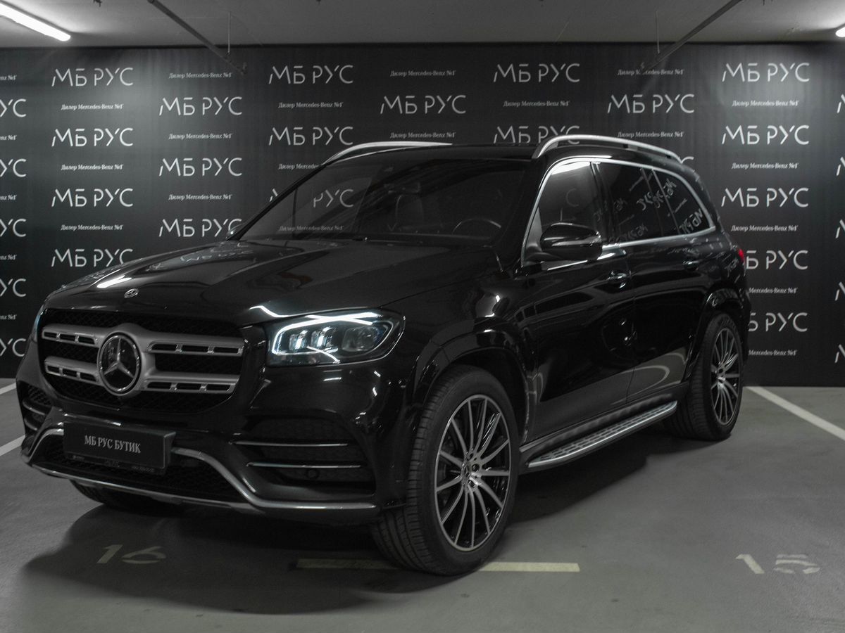 Mercedes-Benz GLS II поколение (X167) 400 2.9d AT 4Matic (330 л.с.) Luxury Чёрный 2021 с пробегом 120 000 км