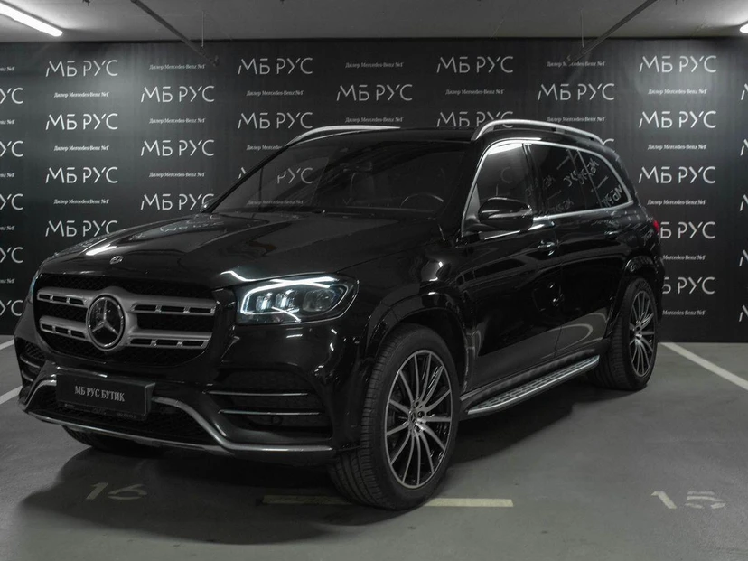 Mercedes-Benz GLS II поколение (X167) 400 2.9d AT 4Matic (330 л.с.) Luxury Чёрный 2021 с пробегом 120 000 км