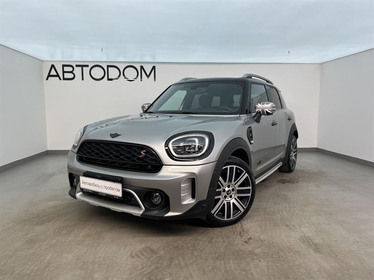 Автомобиль MINI Countryman II (F60) [рестайлинг] Cooper S 2.0 AT 4WD (178 л.с.) John Cooper Works Серый 2023 с пробегом 15 000 км