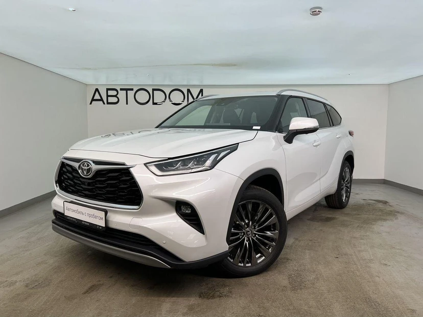Toyota Highlander IV поколение 2.0 AT 4WD (248 л.с.) Premium Белый 2026 с пробегом 100 км